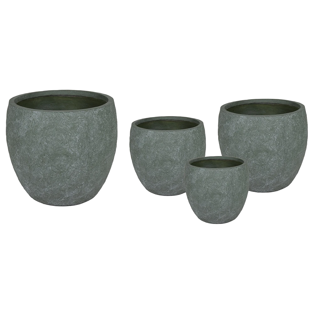 Bloempot Arizona Bullet Cypress Wash - D23 X H20.5cm - Groen - Afbeelding 2