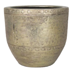 Bloempot Fien - D31 X H28cm - Goud