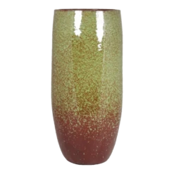 Bloempot Sepp Hoog - D18 X H35cm - Groen