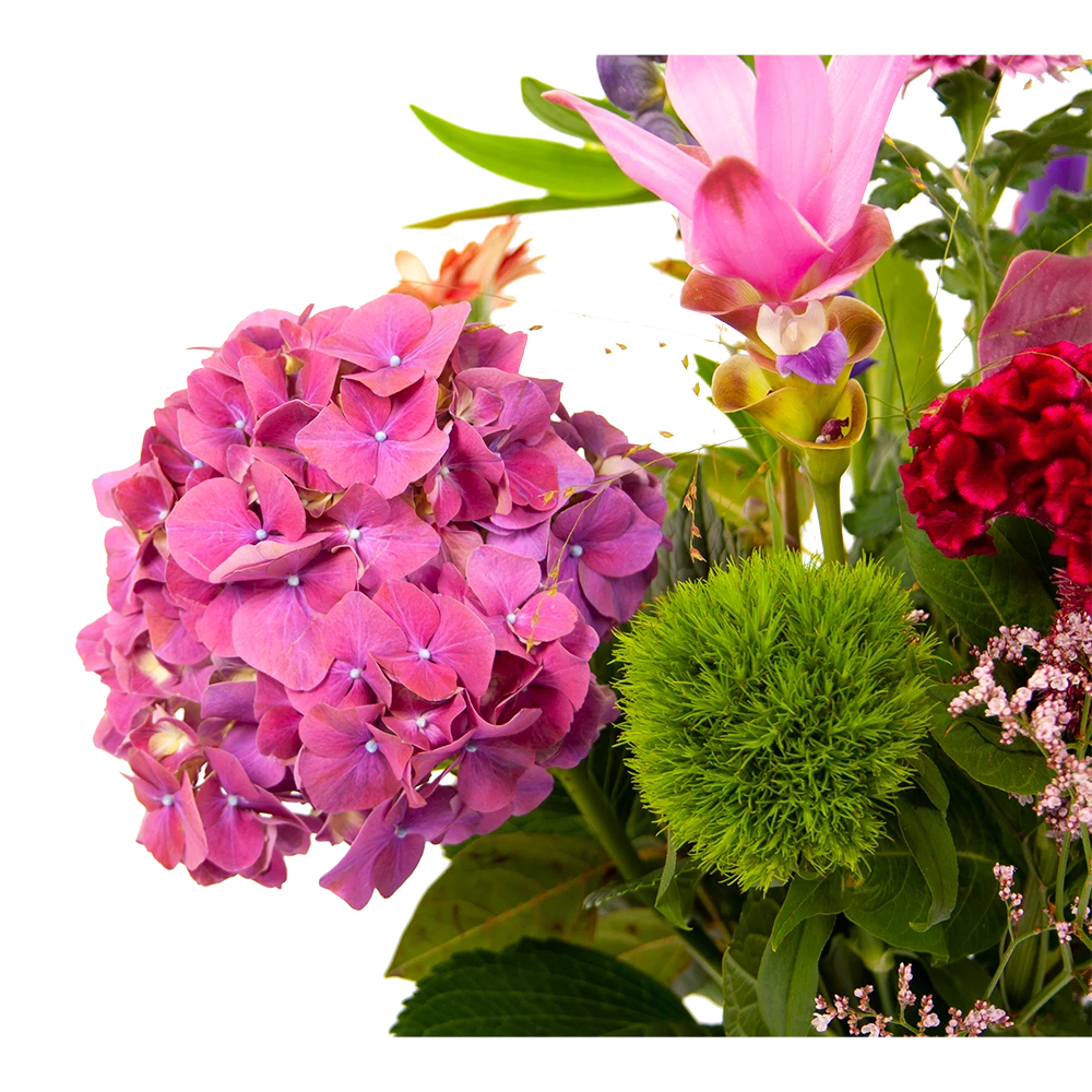 Boeket Paarse Passie Middel - Afbeelding 3