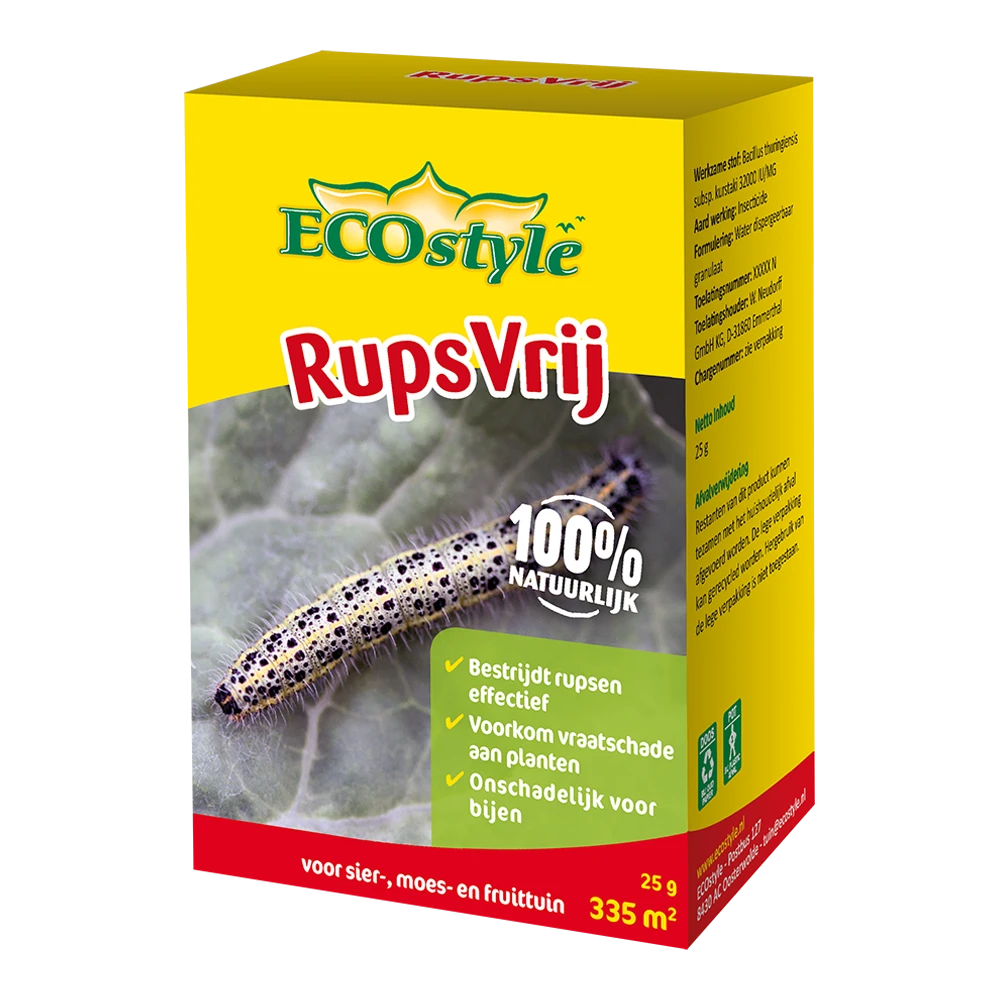 EcoStyle RupsVrij 25g - Insecten En Ongedierte